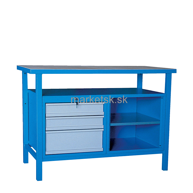 Dielenský pracovný stôl PS004 - 119 x 60 x 85 cm